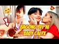 BAGONG BFF NI BABY CALYX 😱🥰😍🐶🩵 SABBY NAPAKISS KAY DDAY YAJI 😚😘 #sabbyandsophia #yajifigueroa
