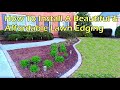 How to Install A Beautiful & Affordable Paving Stone Edging