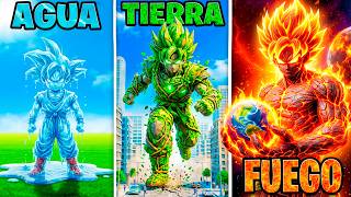 ¡Mejorando a GOKU ELEMENTAL en GTA 5!