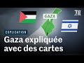 Gaza, Israël, Palestine : comprendre la situation en cartes