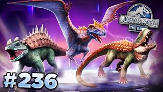NEW Creatures! || Jurassic World - The Game - Ep236 HD