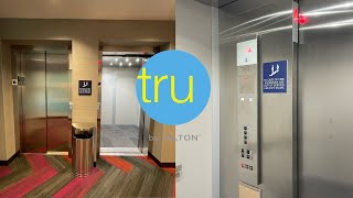 Brand New Schindler 3300 MRL Traction Elevators | Tru by Hilton | Middleburg Heights, OH