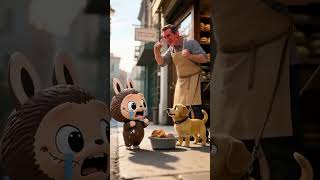 Download Lagu Poor Labubu just wanted a piece of bread.🍞😿 MP3