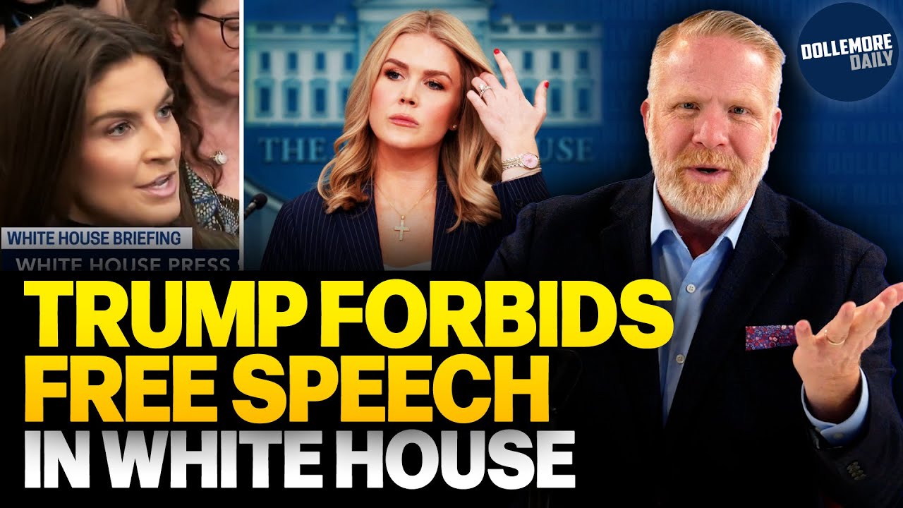 CNN Reporter Hammers White House for PUNISHING REPORTERS FOR NOT SAYING "GULF OF AMERICA!"