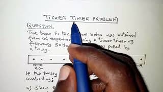 Ticker timer / physics