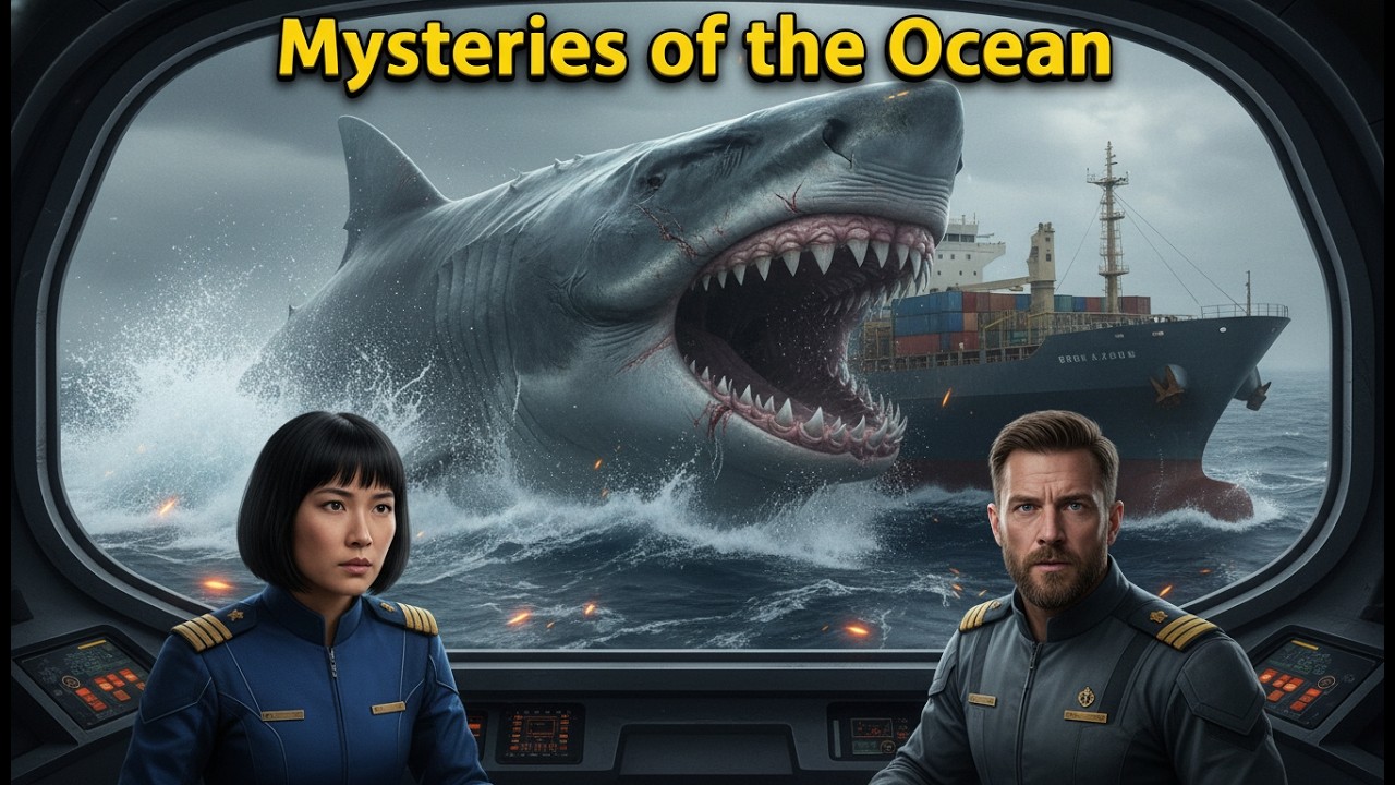 Giant Megalodon vs Cargo Ship | Mysteries of the Ocean Revealed # ...