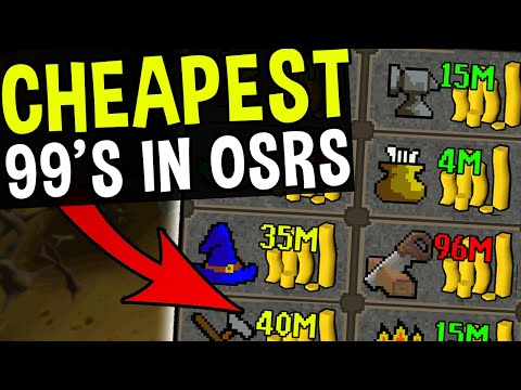 What are the Cheapest 99's in Oldschool Runescape? [OSRS]