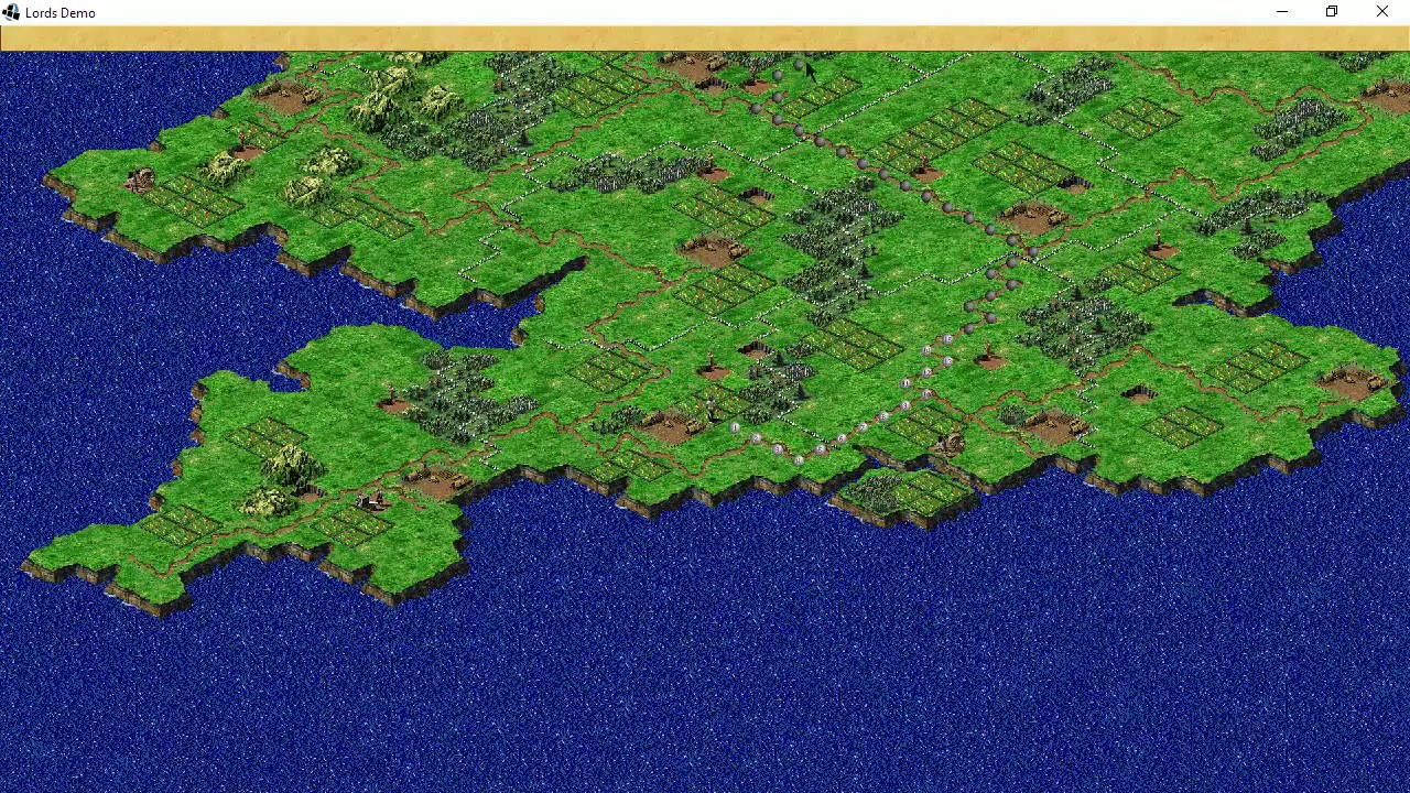 My Lords Of The Realm 2 Engine First Demo Youtube