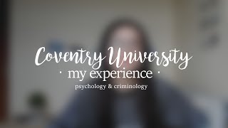 Why Im Quitting Coventry University Psychology Criminology