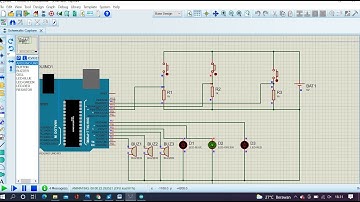 BEL CERDAS CERMAT BERBASIS ARDUINO UNO R3, SIMULASI PROTEUS