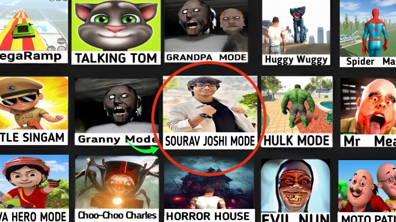 SOURAV JOSHI MODE - INDIAN BIKES DRIVING 3D - NEW UPDATE NEW MODE | CARTOON GAME | FRANKLIN NEW MODE