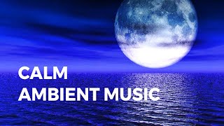 Blue Moon | Calm Ambient Music for Meditation, Relaxation, Study & Spa with a beautiful moon display screenshot 5