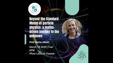 A Maths-Driven Journey to the Unknown | Prof Maria Ubiali | 18 Mar 2025