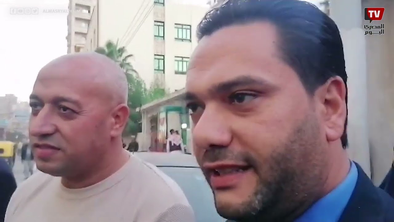 أول ظهور لزوج طبيبة كفر الدوار بعد إخلاء سبيلها