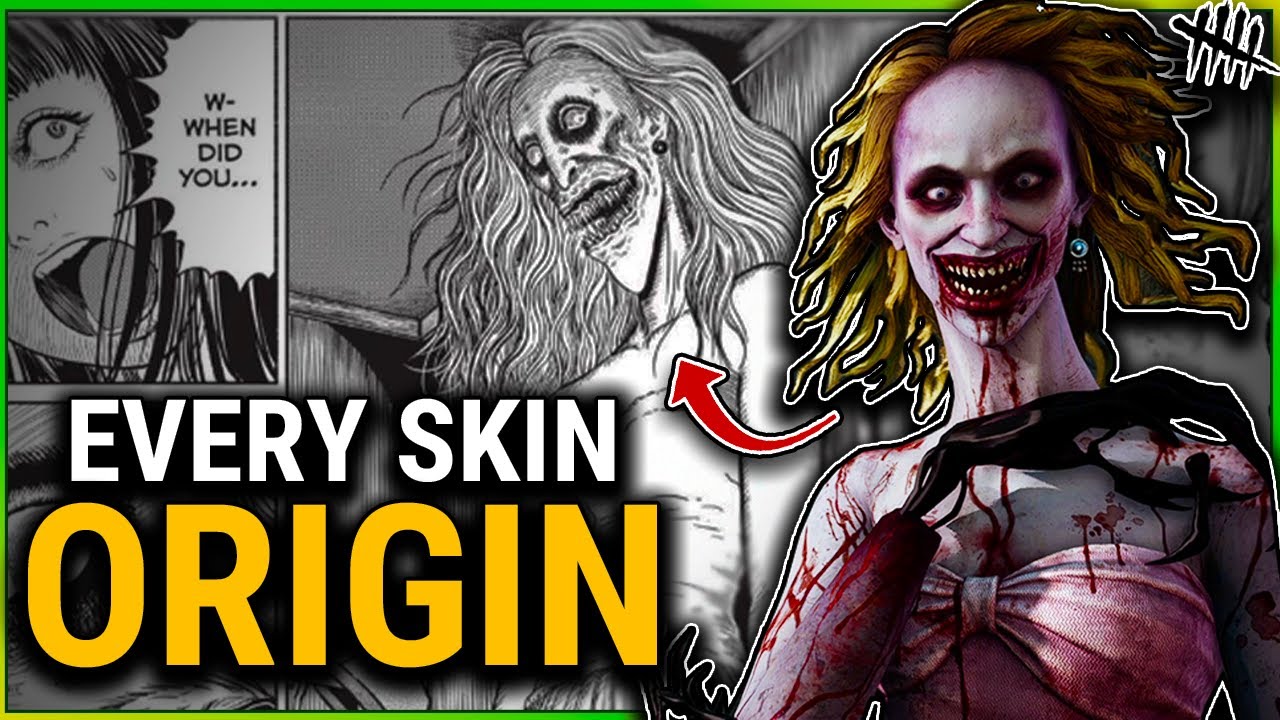 All Junji Ito Collab Skin ORIGINS! - DbD