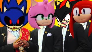 Knuckles The Echidna & Shadow The Hedgehog & Amy Rose & Sonic.exe - Coffin Dance Song Megamix Cover