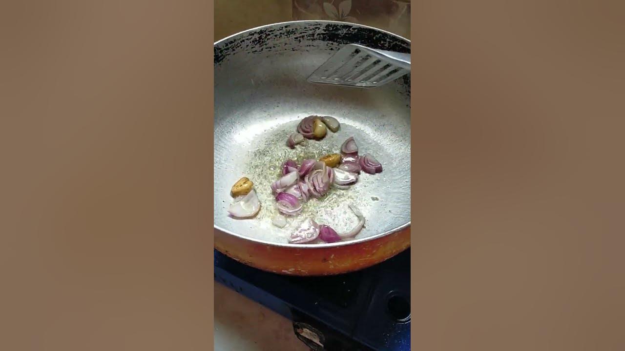🌈🌿Frying onions,garlic exploded satisfying video trending shorts 