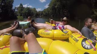 GoPro Floating the Guadalupe River August 2016