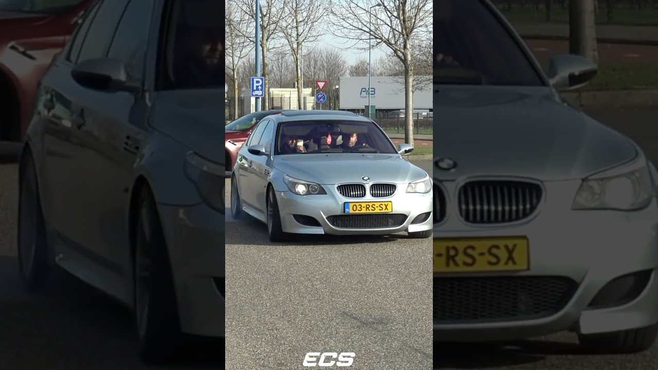 This V10 sounds amazing 🔥🔊 #bmw #m5 #v10 #bmwm #cars