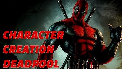 How to make Deadpool | DC Universe Online|