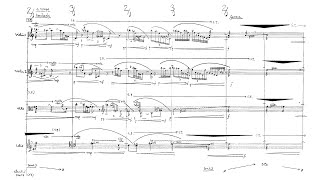 Kaija Saariaho - Nymphéa [Jardin secret III] (1987) for string quartet and live electronics