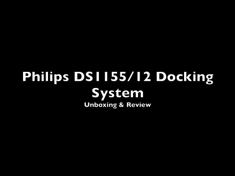 Philips DS1155/12 Dock Unboxing & Review (Türkçe)