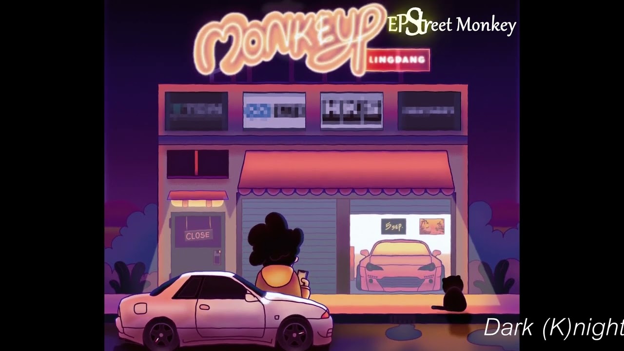 Monkey P - Dark (K)night Prod.slothpoom [Visualiser]