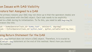 Solving the Problem of DAG Not Visible in Airflow UI