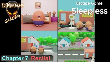 Escape Game Sleepless - Chapter 7 RECITAL Walkthrough (Puzzle Game / Escape Room)