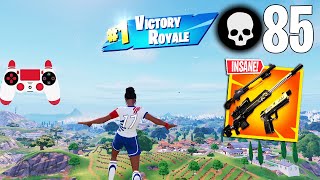 85 Elimination Solo Vs Squads Gameplay Wins (Fortnite Chapter 5 PS4 Controller)