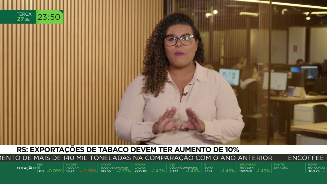 RS: exportações de tabaco devem ter aumento de 10%