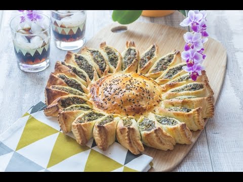 {recette}-tarte-soleil-epinard,-poulet-&-fromage