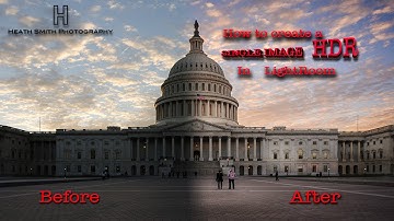 Create a HDR image from a Single Photo.