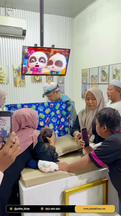 selamat kakak Ammar sudah sunat di golden khitan  #sunat #sunatdirumah #goldenkhitan #sekolah #anak