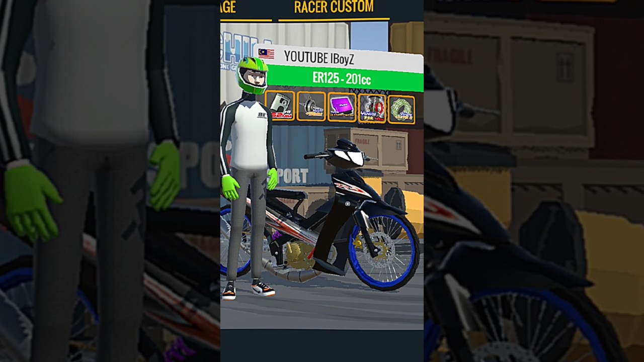 ER125 - 201cc FULL UPGRADE - Asian Drag Champion PvP Online 