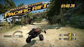 MotorStorm: Pacific Rift (PS3) - 4 Races over Water, FIRE, Air & Earth