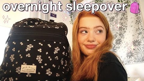 Get Ready & Pack With Me For My First Sleepover in Ages at my Best Friends Emma Laila | Ruby Rose UK
