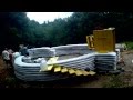 Construction eco dome superadobe - timelapse - partie 1 - france