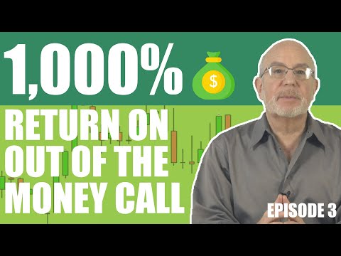 Huge Options Trading Blunders: I Made 1000% Return On An Out Of The Money Call! (episode 3)