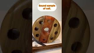 Elm and rose copper resin  Turkey pot call with aluminium surface. #turkeycall #turkeyhunting