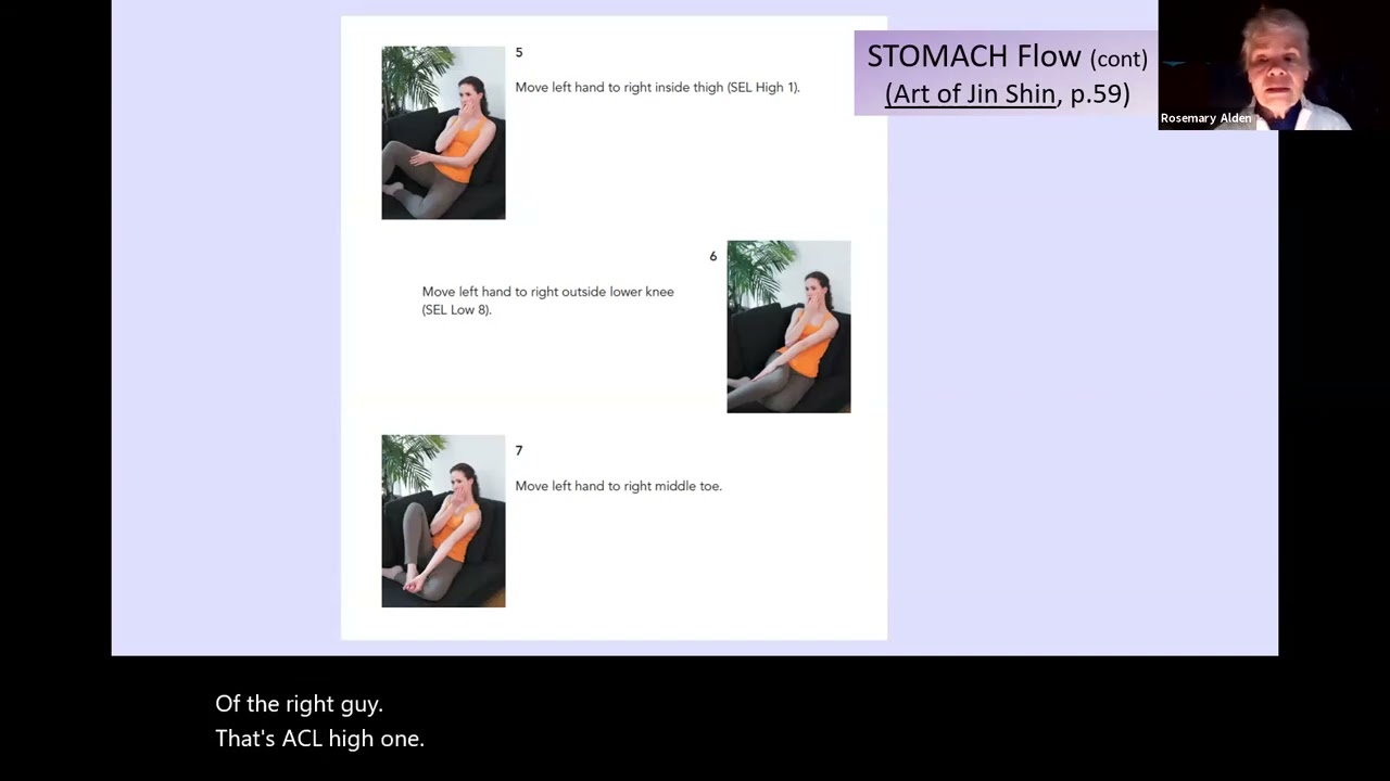 Jin Shin STOMACH Flow self help