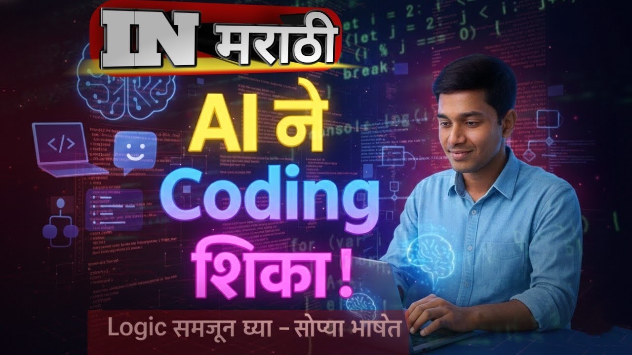 AI ने Coding शिका! | मराठीत सोप्या भाषेत Programming Logic Explained ...