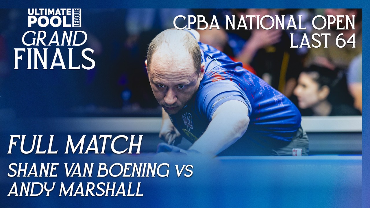 Shane Van Boening vs Andy Marshall | Last 64 | CPBA National Open