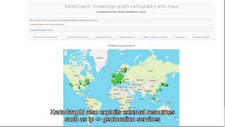 Kartographi Drawing A Map Of Linked Data By Pierre Maillot At Eswc 2022