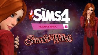 Scarlet Witch 🎇 | The Sims 4 Realm of Magic Create-A-Sim