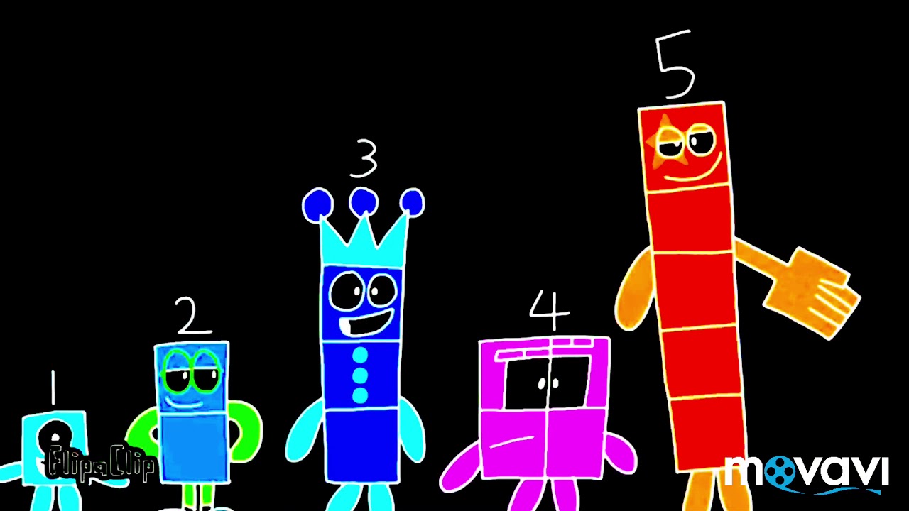 The Numberblocks Show In Slow 1/2 speed - YouTube