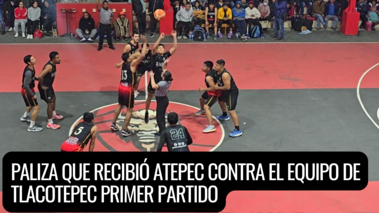 Paliza que recibió Atepec contra el equipo de Tlacotepec partido de 80 mil pesos en Totontepec Mixe