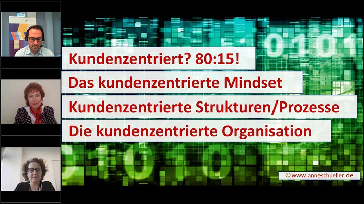Anne M. Schller im Online-Vortrag ber ein kundenze...