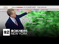 First Alert Weather: Sunday 11 a.m. updated rain forecast for New York area