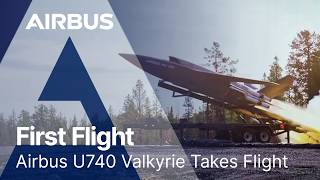 Watch the U740 Valkyrie Drone's First Flight in Europe | Airbus DS